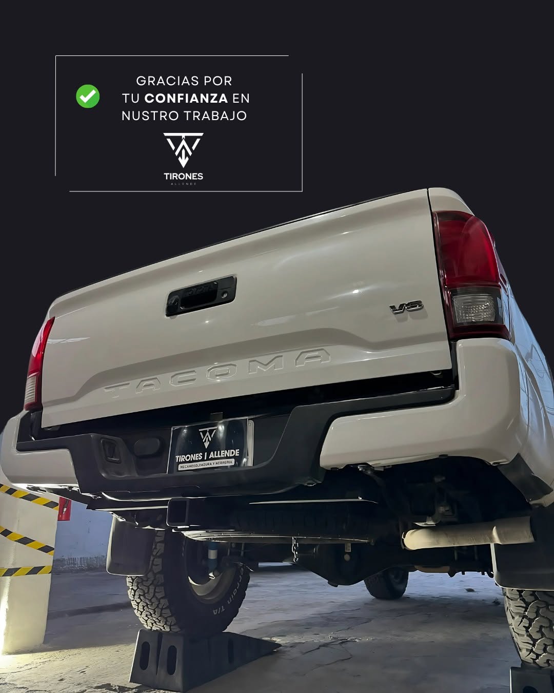 Trabajo personalizado Tirones Allende
